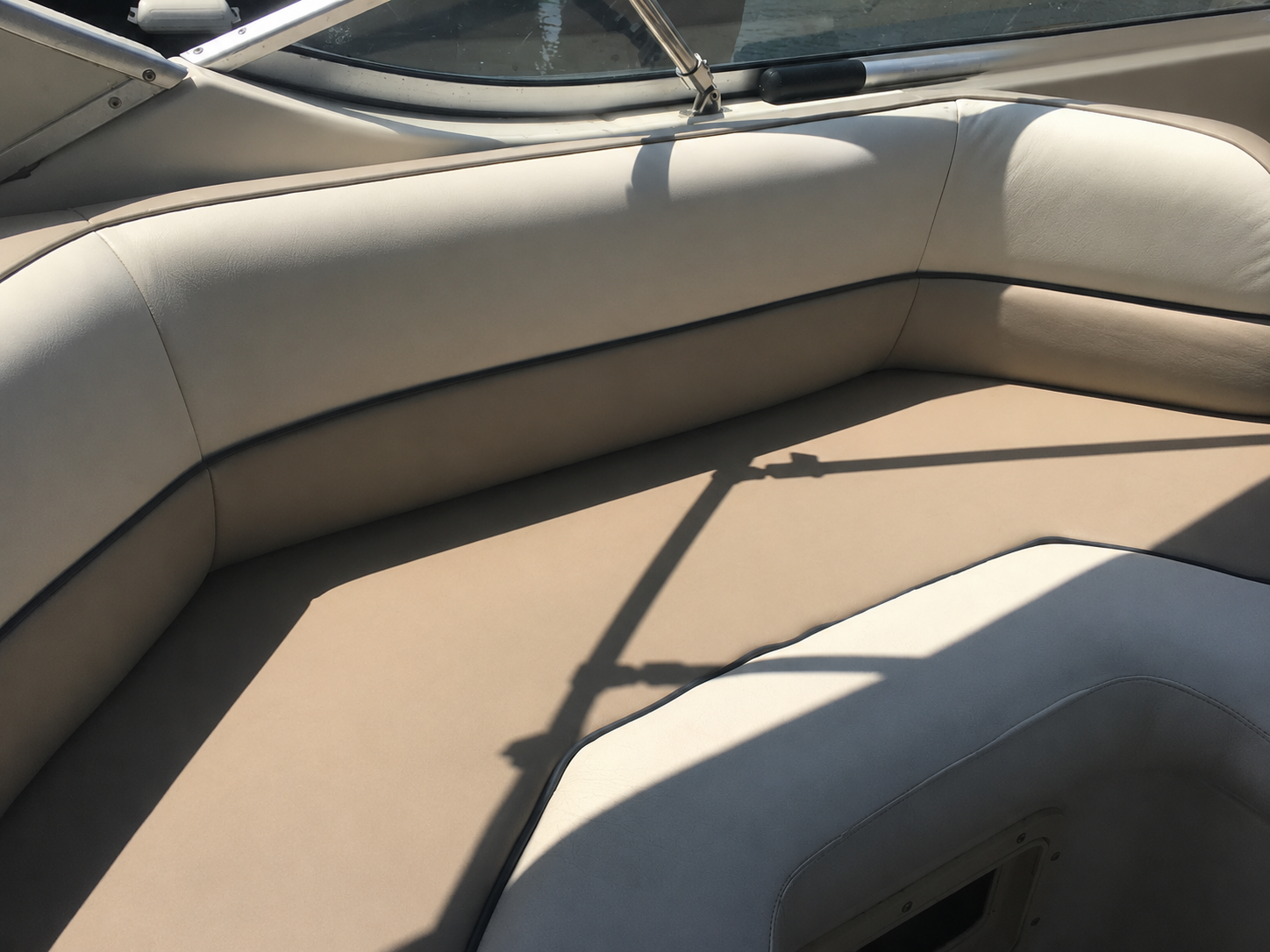 Marine seating before Marine seating before